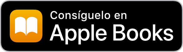 Apple Books badge link black Spanish.